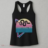 Funny Snake Mom Meme Danger Noodle Mom Women's Tank Top thumb 3