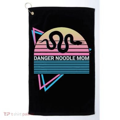 Funny Snake Mom Meme Danger Noodle Mom Golf Towel