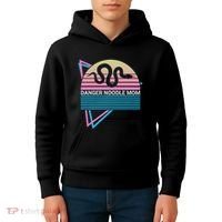 Funny Snake Mom Meme Danger Noodle Mom Kids Hoodie thumb 4