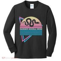 Funny Snake Mom Meme Danger Noodle Mom Kids Long Sleeve Shirt thumb 0