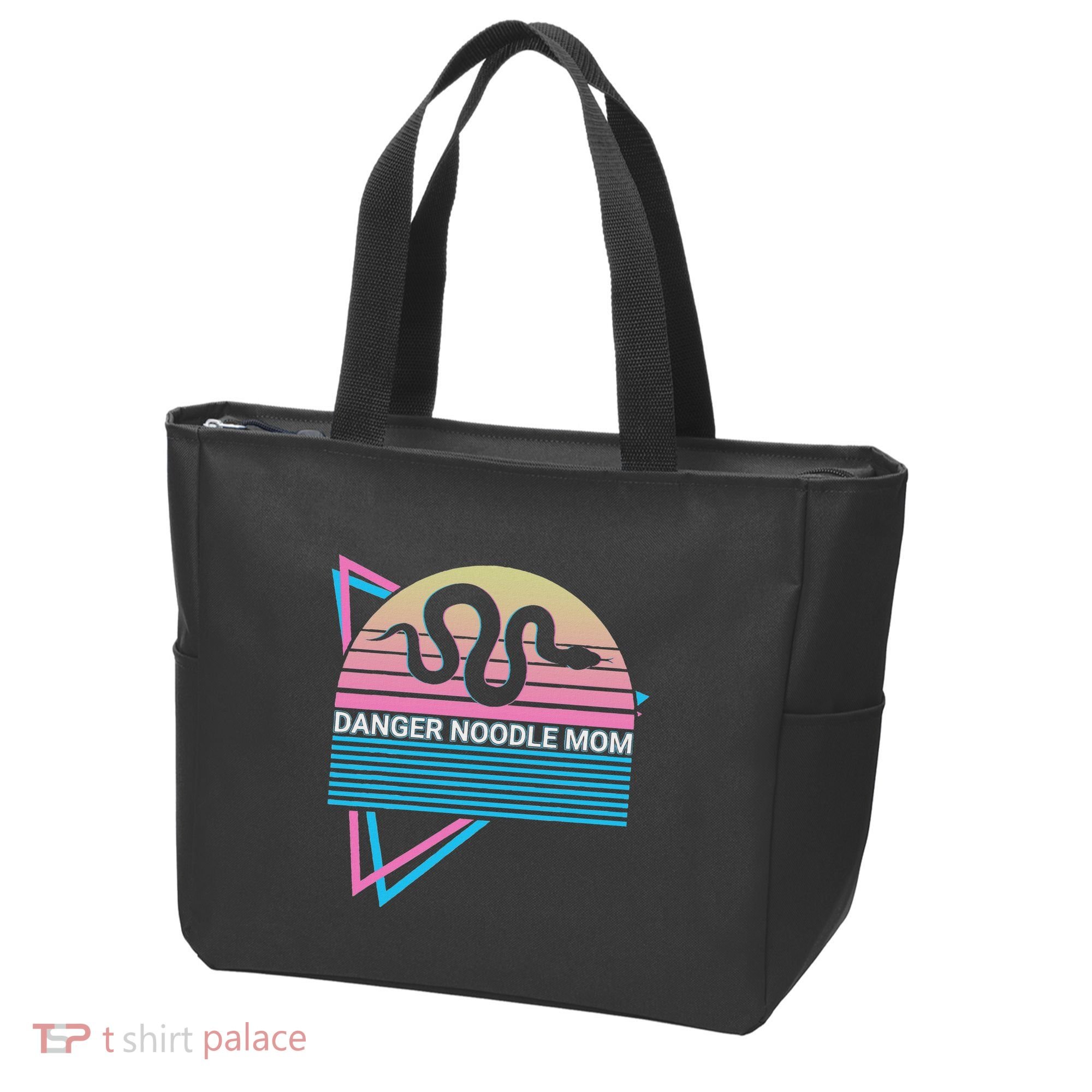 Funny Snake Mom Meme Danger Noodle Mom Tote Bag