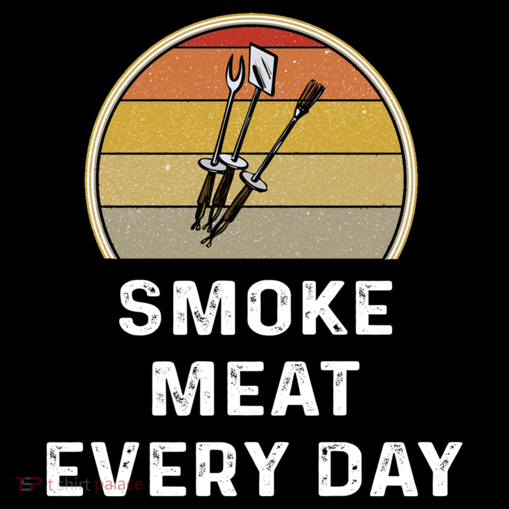 Funny Smoke Meat Every Day Brisket Smoking Grilling Meaningful Gift Great Gift Coffee Mug