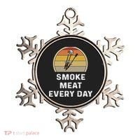 Funny Smoke Meat Every Day Brisket Smoking Grilling Meaningful Gift Great Gift Ornament thumb 0