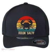 Feelin Salty Maryland Crab Sunset Graphic Flexfit Unipanel Trucker Cap thumb 0