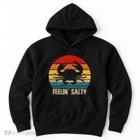 Feelin Salty Maryland Crab Sunset Graphic Hoodie thumb 0