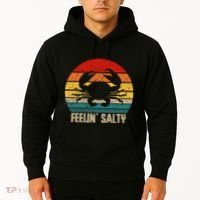 Feelin Salty Maryland Crab Sunset Graphic Hoodie thumb 2