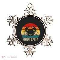 Feelin Salty Maryland Crab Sunset Graphic Ornament thumb 0