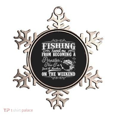 Fishing Saved Me From Becoming A Pornstar Gift Ornament