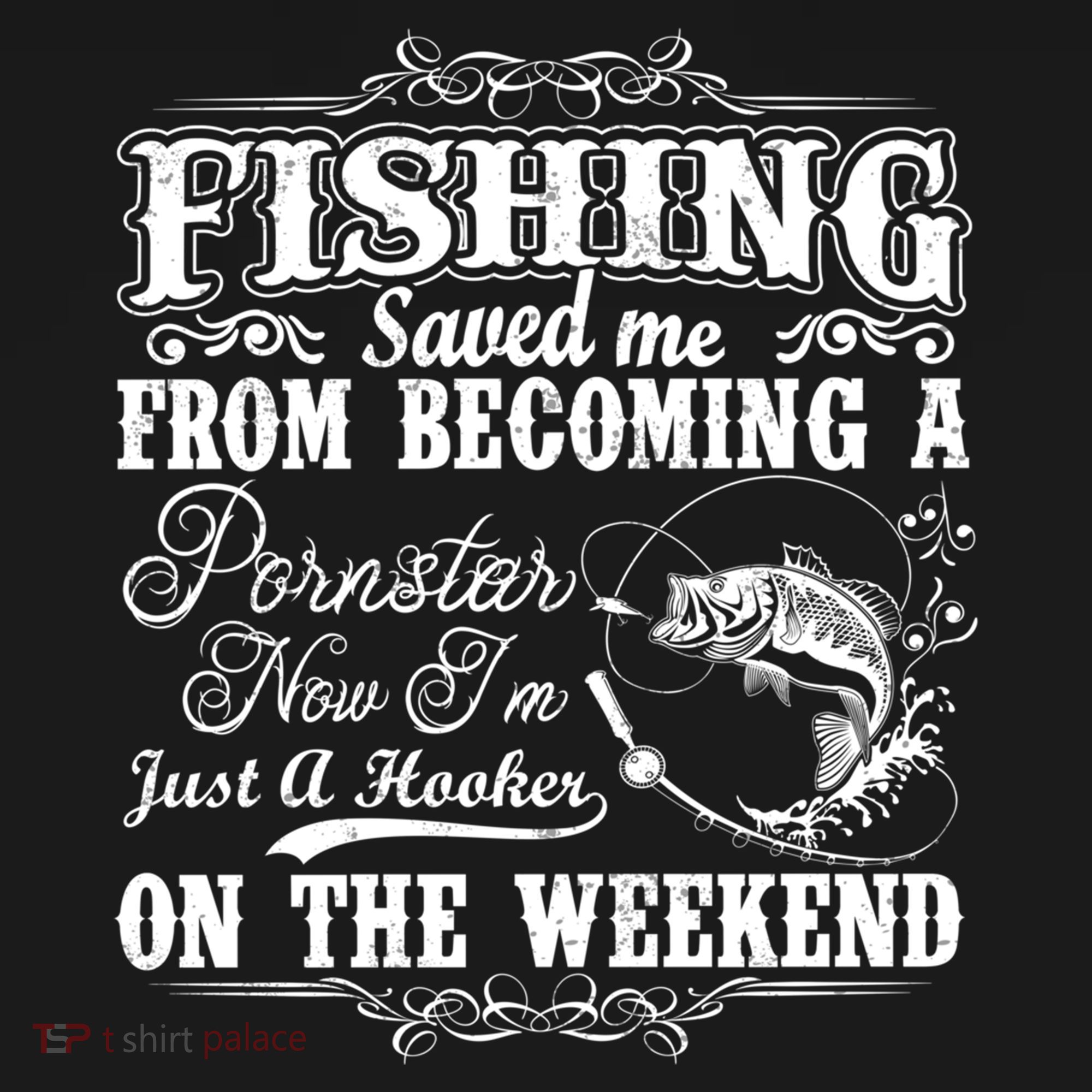 Fishing Saved Me From Becoming A Pornstar Gift Ornament