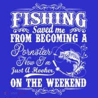 Fishing Saved Me From Becoming A Pornstar Gift Baby Bodysuit thumb 2