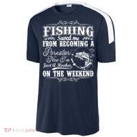 Fishing Saved Me From Becoming A Pornstar Gift Sport-Tek Competitor United Soccer Jersey thumb 2
