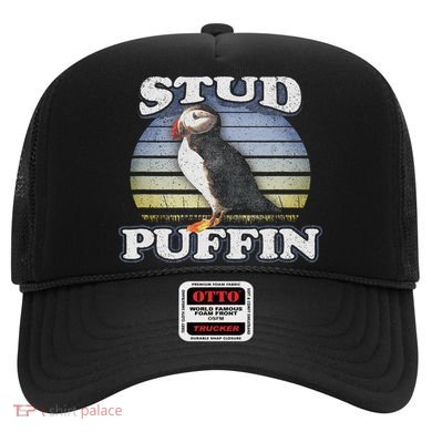 Funny Stud Muffin Vintage Retro Style Stud Puffin Hat