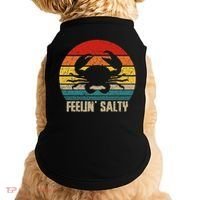 Feelin Salty Maryland Crab Sunset Graphic Doggie Tank thumb 0