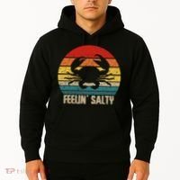 Feelin Salty Maryland Crab Sunset Graphic Hoodie thumb 2
