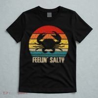 Feelin Salty Maryland Crab Sunset Graphic T-Shirt thumb 5