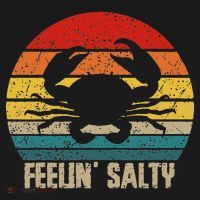 Feelin Salty Maryland Crab Sunset Graphic Women's Hoodie thumb 2