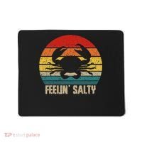 Feelin Salty Maryland Crab Sunset Graphic Mousepad thumb 0