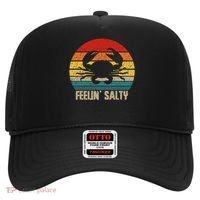 Feelin Salty Maryland Crab Sunset Graphic Hat thumb 0