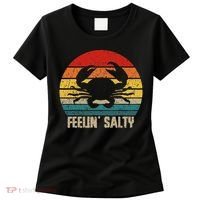 Feelin Salty Maryland Crab Sunset Graphic Women's T-Shirt thumb 0