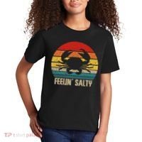 Feelin Salty Maryland Crab Sunset Graphic Kids T-Shirt thumb 2