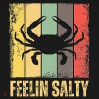 Feelin Salty Maryland Crab Retro Vintage T-Shirt thumb 7