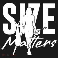 Funny Size Matters Sexy Woman Fisher Fisherman Women's Tank Top thumb 5