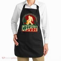 Funny Sasquatch Mountain Dude EveryoneS Favorite Hillbilly Apron thumb 2
