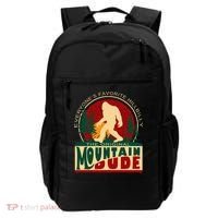 Funny Sasquatch Mountain Dude EveryoneS Favorite Hillbilly Backpack thumb 0