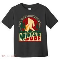 Funny Sasquatch Mountain Dude EveryoneS Favorite Hillbilly Toddler T-Shirt thumb 0