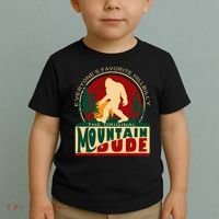 Funny Sasquatch Mountain Dude EveryoneS Favorite Hillbilly Toddler T-Shirt thumb 2