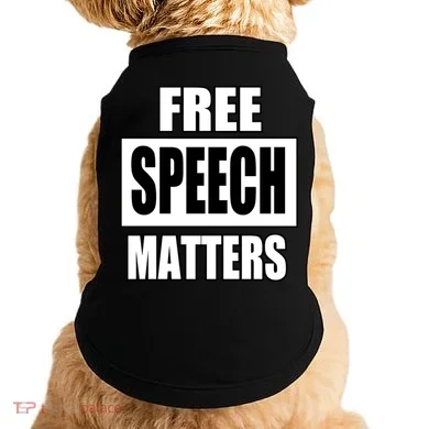 Free Speech Matters Doggie Tank