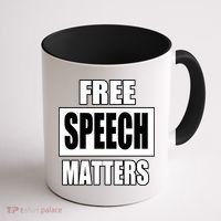 Free Speech Matters Coffee Mug thumb 1
