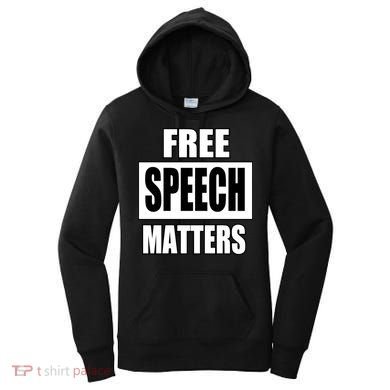 Free Speech Matters Women's Hoodie