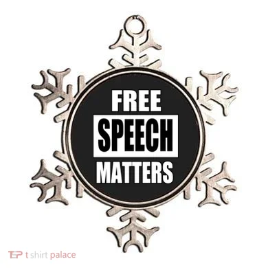 Free Speech Matters Ornament
