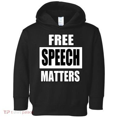 Free Speech Matters Toddler Hoodie