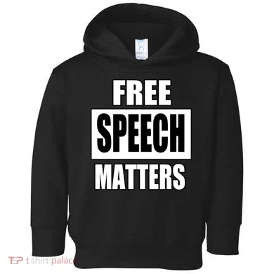 Free Speech Matters Toddler Hoodie