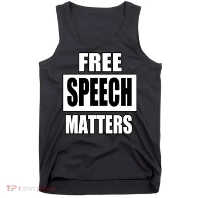 Free Speech Matters Tank Top