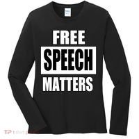 Free Speech Matters Women's Long Sleeve Shirt thumb 0