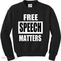 Free Speech Matters Kids Sweatshirt thumb 0