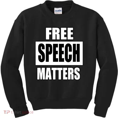 Free Speech Matters Kids Sweatshirt