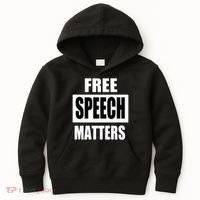 Free Speech Matters Kids Hoodie thumb 0