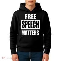 Free Speech Matters Kids Hoodie thumb 4
