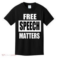 Free Speech Matters Kids T-Shirt thumb 0
