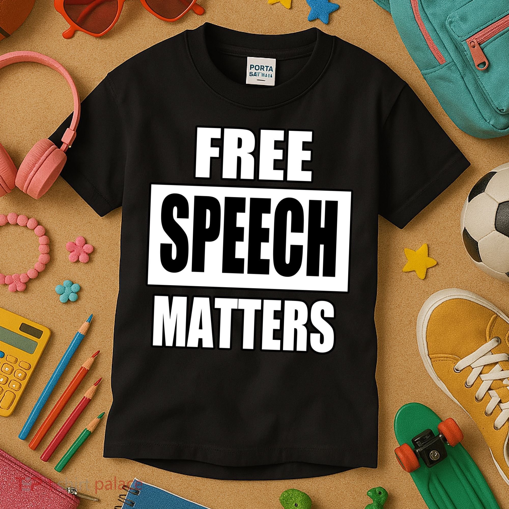 Free Speech Matters Kids T-Shirt