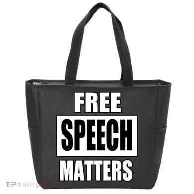 Free Speech Matters Tote Bag