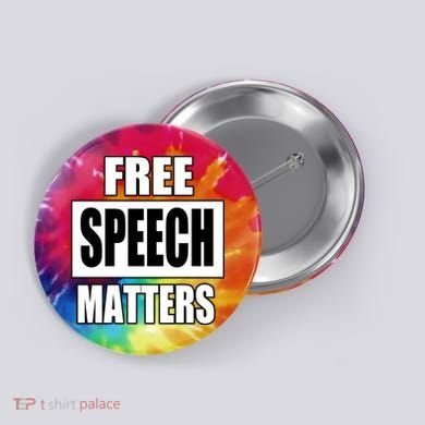 Free Speech Matters Button