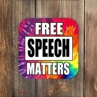 Free Speech Matters Coaster thumb 0