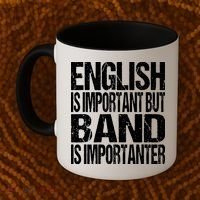 Funny School Marching Band Quote English Joke Coffee Mug thumb 2
