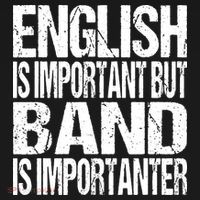 Funny School Marching Band Quote English Joke Ornament thumb 1