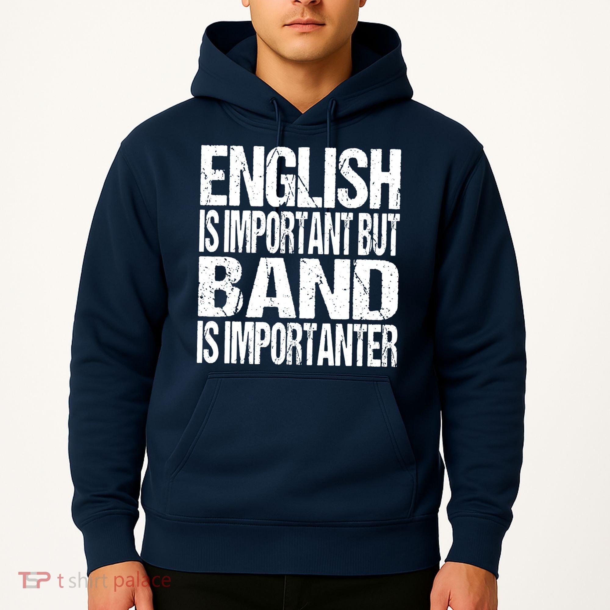 Funny School Marching Band Quote English Joke Hoodie